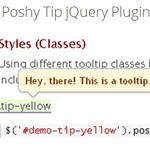 Poshy Tip jQuery Plugin